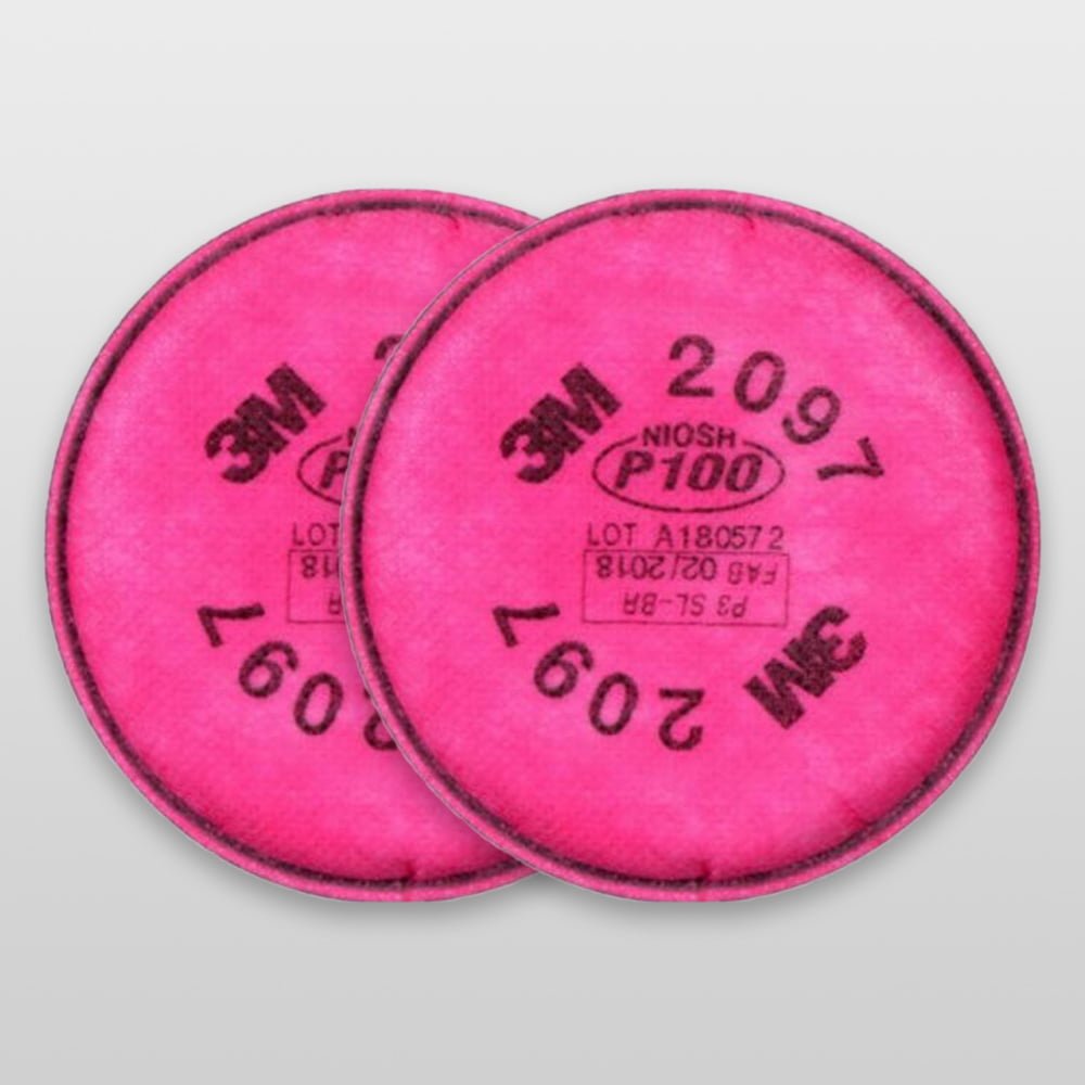 FILTRO PARA PARTICULAS PARA OZONO Y VAPORES ORGÁNICOS 3M™ P100 - 2097 ...