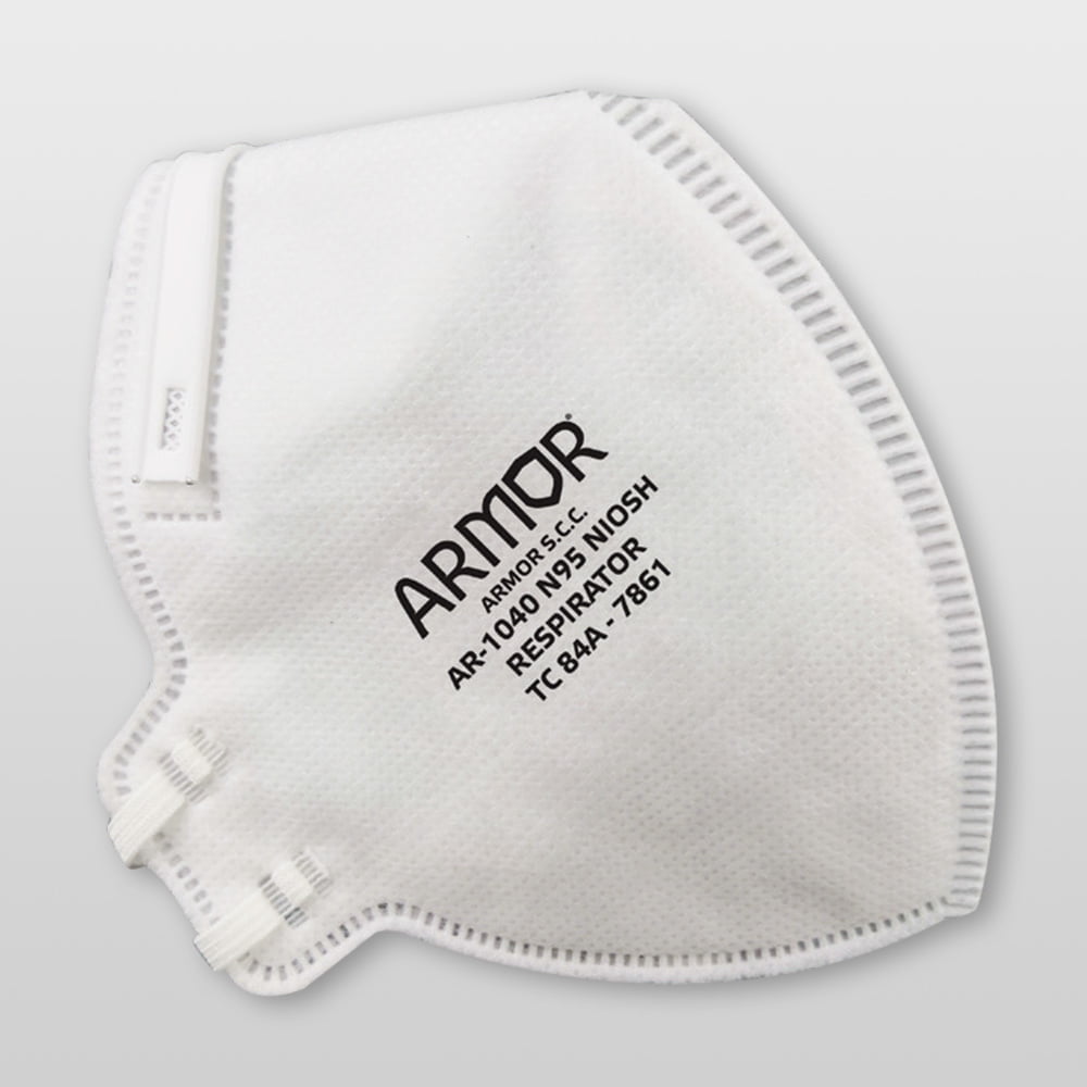 RESPIRADOR-DESCARTABLE-ARMOR-AR-1040-N95-PLEGABLE