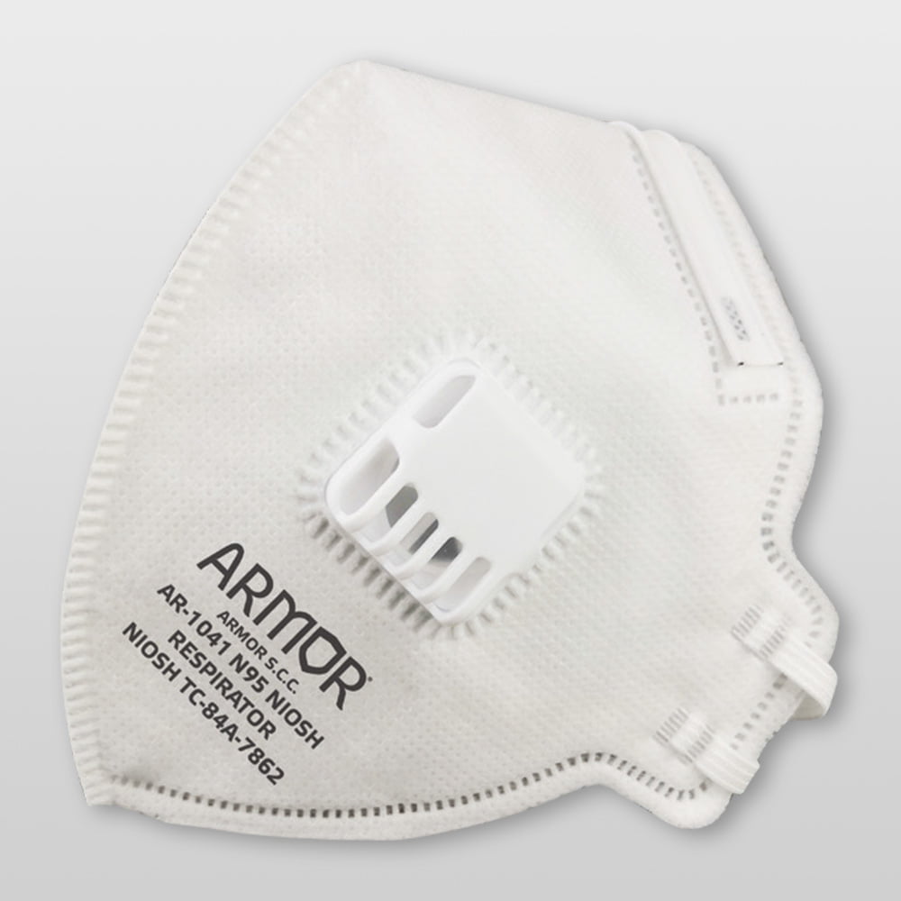 RESPIRADOR-DESCARTABLE-ARMOR-AR-1041-N95-PLEGABLE-CON-VALVULA